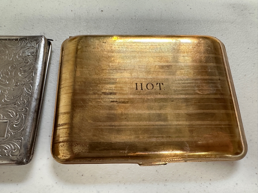 Collection Of Vintage Cigarette Cases - Dunhill / Volupte / Elgin [Photo 10]