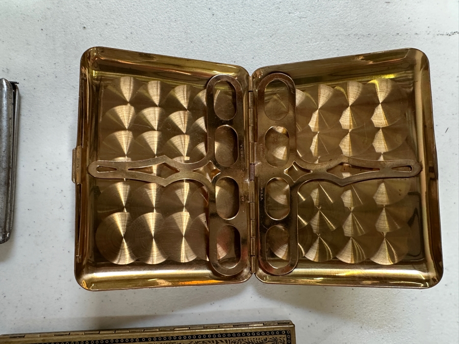 Collection Of Vintage Cigarette Cases - Dunhill / Volupte / Elgin [Photo 11]