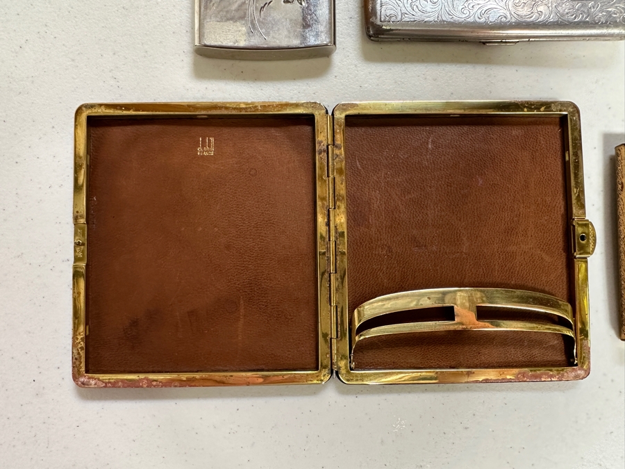 Collection Of Vintage Cigarette Cases - Dunhill / Volupte / Elgin [Photo 8]