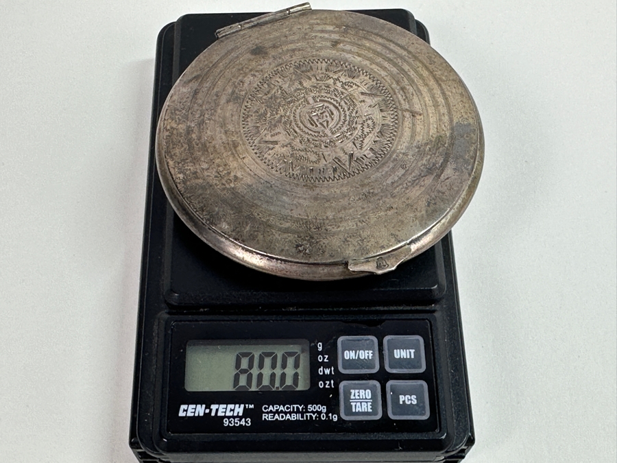 Just Added - Vintage Sterling Silver Compact 80g [Photo 9]
