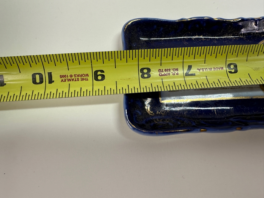 Hand Painted Dresden Porcelain Tray 8.5 X 3 [Photo 8]