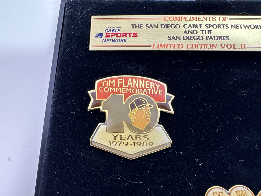 Vintage 1989 San Diego Padres Limited Edition Vol. II Pins [Photo 3]