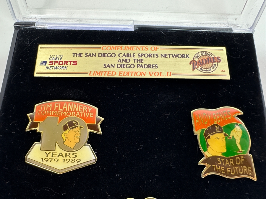 Vintage 1989 San Diego Padres Limited Edition Vol. II Pins [Photo 5]