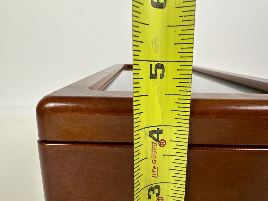 Watch / Jewelry Box With Glass Top 12W X 6D X 4.5H [Photo 7]
