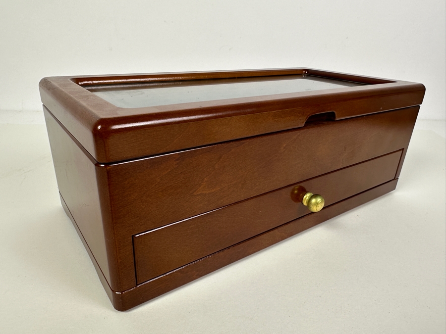 Watch / Jewelry Box With Glass Top 12W X 6D X 4.5H [Photo 4]