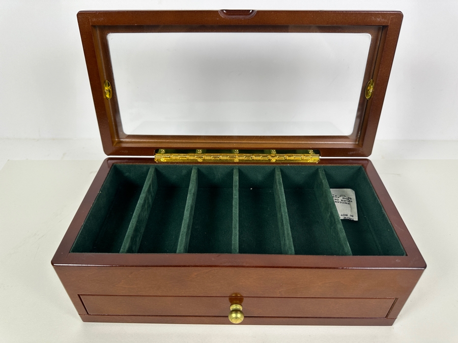 Watch / Jewelry Box With Glass Top 12W X 6D X 4.5H [Photo 3]