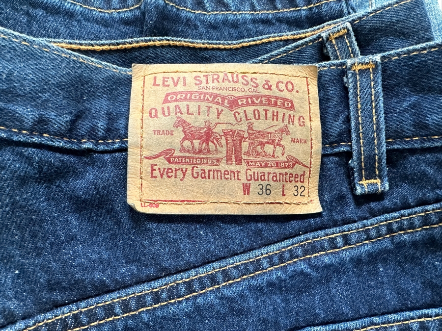 Collection Of Men's LEVI'S Jeans: 5 Measure W36 L32, 1 Measures W38 X L32 [Photo 5]