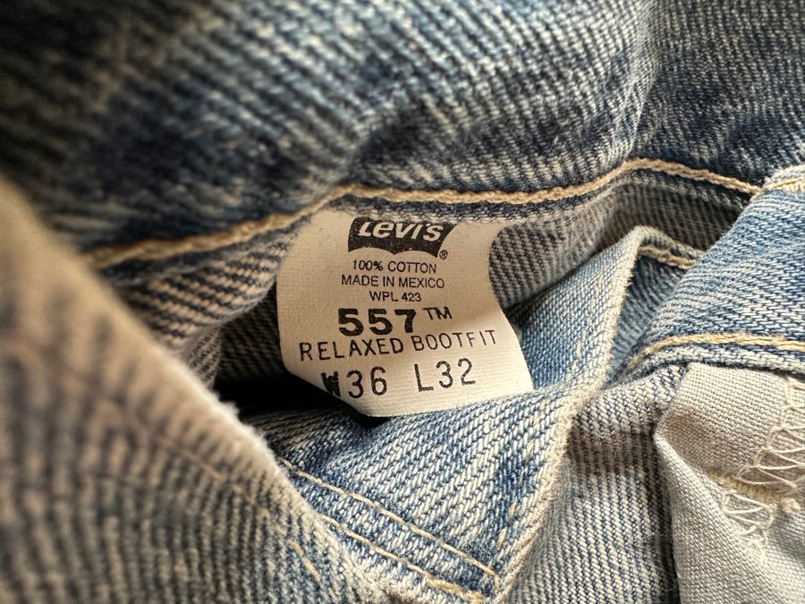 Collection Of Men's LEVI'S Jeans: 5 Measure W36 L32, 1 Measures W38 X L32 [Photo 8]