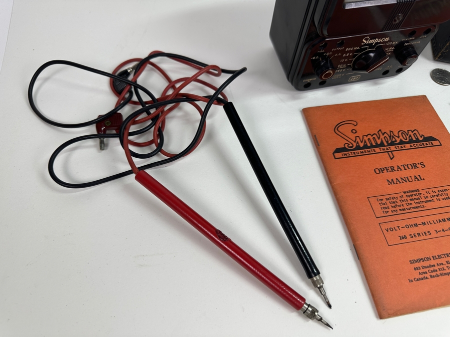 Vintage Simpson Multimeter Model 260, Series III [Photo 5]