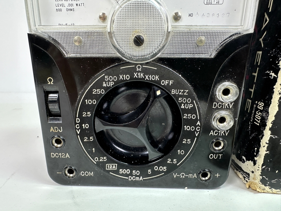 Vintage Lafayette Multimeter Model 99-5071 [Photo 4]