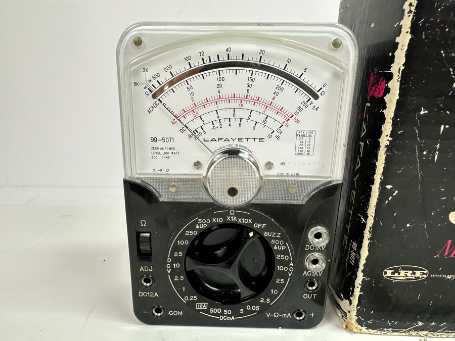 Vintage Lafayette Multimeter Model 99-5071 [Photo 2]