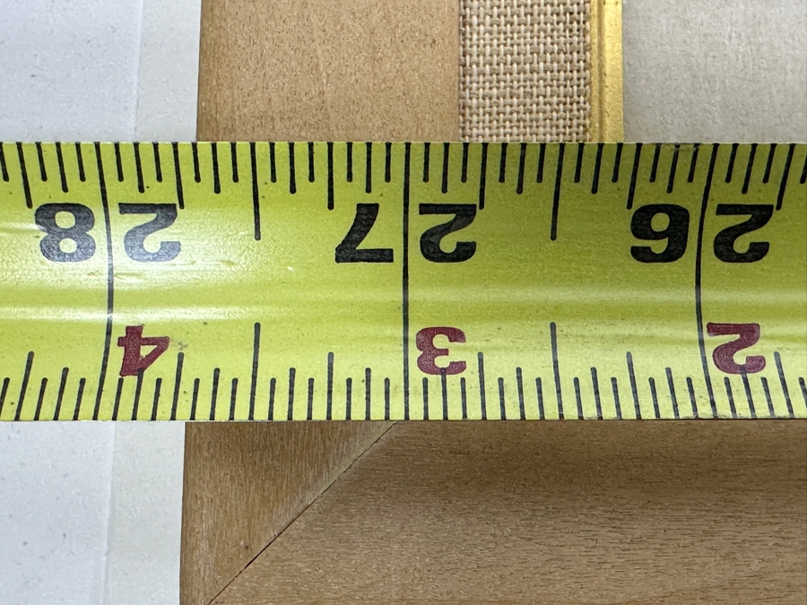 Vintage Mid-Century Hand Signed Woodcut Print Dated 1958 Framed 28 X 22 [Photo 6]