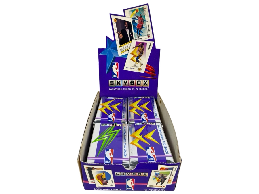 NBA Skybox Basketball Cards 91-92 Season - All Packs Have Been Opened - Cards Are In Mint Condition [Photo 1]
