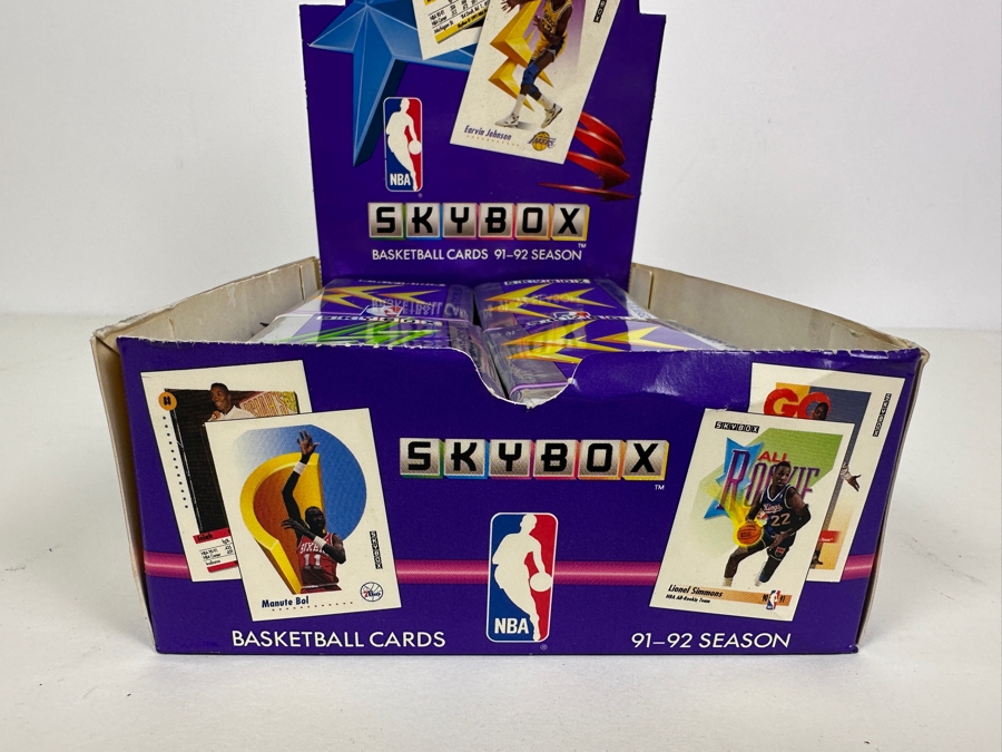 NBA Skybox Basketball Cards 91-92 Season - All Packs Have Been Opened - Cards Are In Mint Condition [Photo 5]