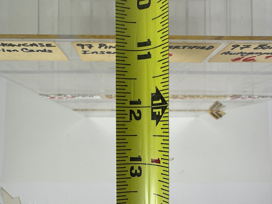 Acrylic Store Display Used In 1990s Sports Card Shop 12W X 11D X 17H [Photo 4]