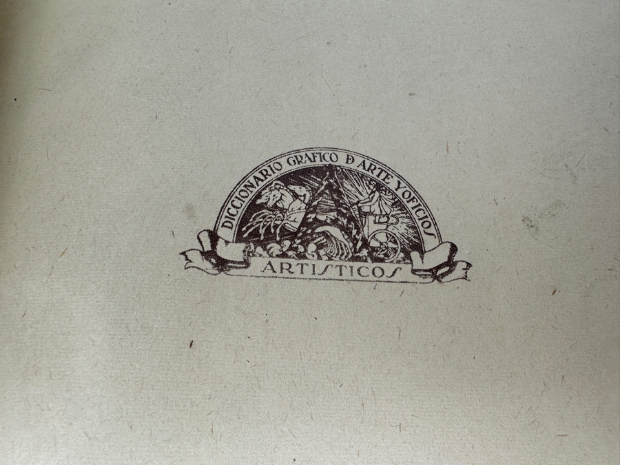 Vintage 1944 Mexico 2 Volume Graphic Dictionary Of Art And Artistic Crafts [Photo 3]