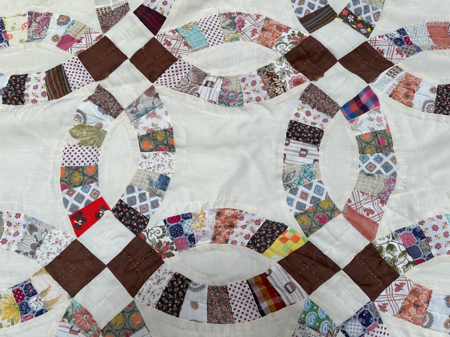 Handmade Vintage Quilt 87.5' X 99' [Photo 3]