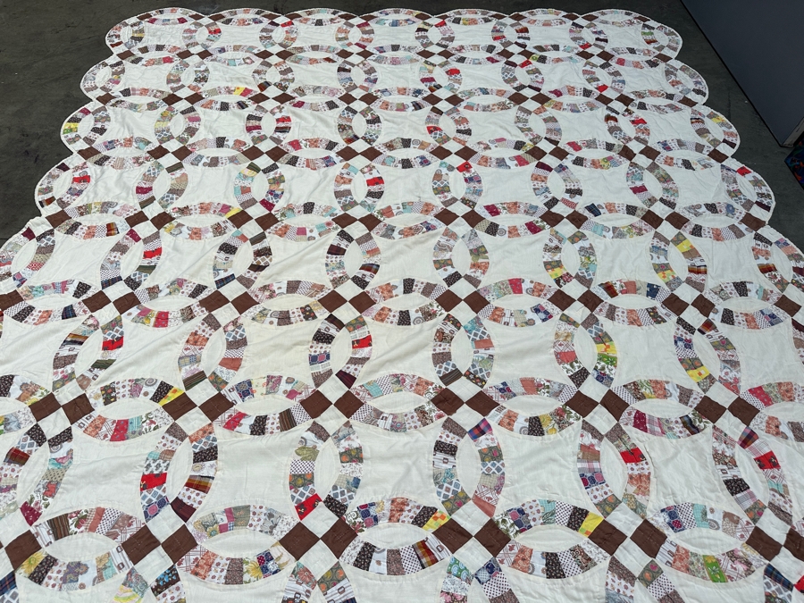 Handmade Vintage Quilt 87.5' X 99' [Photo 2]
