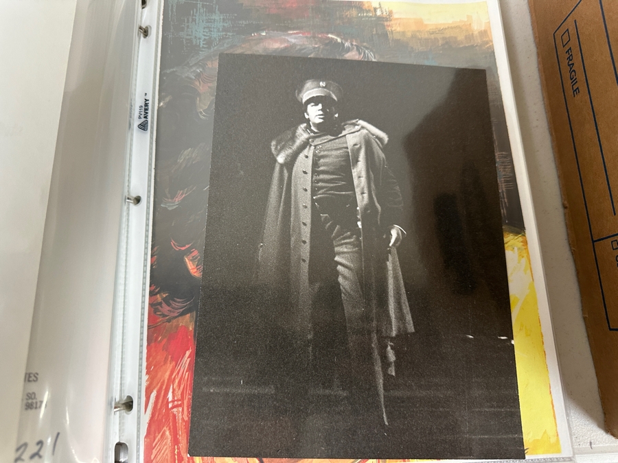 Huge Collection Of Opera Tenor Elliot Palay's Opera Memorabilia Including Opera Photographs, Opera Programs, Opera Ticket Stubs, Fan Letters And Much More - See Photos [Photo 5]