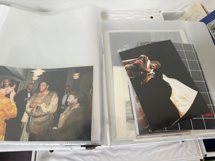 Huge Collection Of Opera Tenor Elliot Palay's Opera Memorabilia Including Opera Photographs, Opera Programs, Opera Ticket Stubs, Fan Letters And Much More - See Photos [Photo 27]