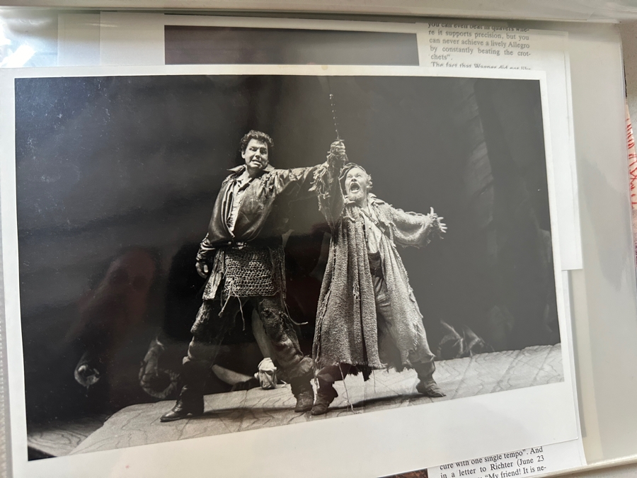 Huge Collection Of Opera Tenor Elliot Palay's Opera Memorabilia Including Opera Photographs, Opera Programs, Opera Ticket Stubs, Fan Letters And Much More - See Photos [Photo 12]