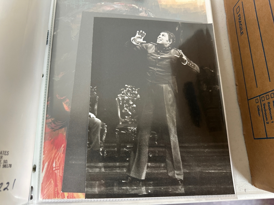 Huge Collection Of Opera Tenor Elliot Palay's Opera Memorabilia Including Opera Photographs, Opera Programs, Opera Ticket Stubs, Fan Letters And Much More - See Photos [Photo 6]