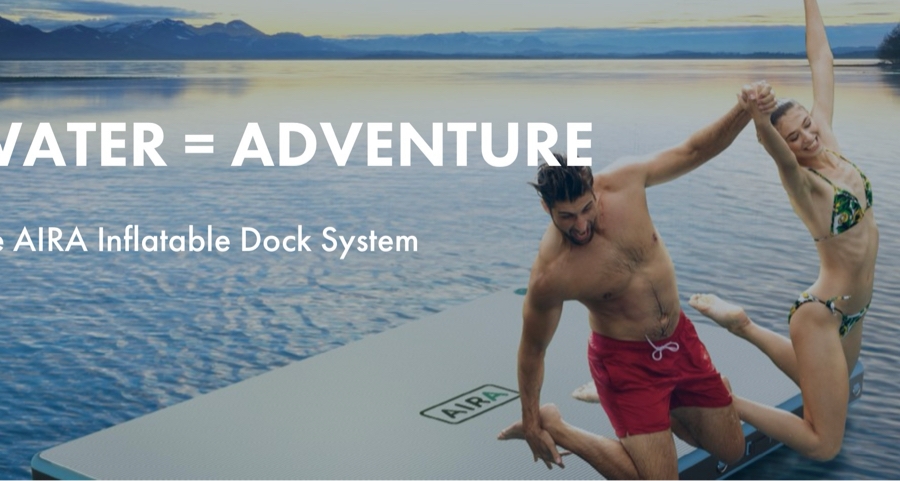 AIRA Inflatable Dock System 7' X 7' New Old Stock Retails $899	 [Photo 3]