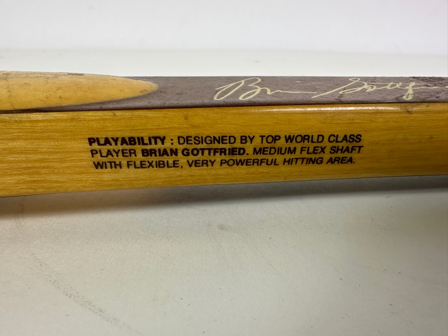 Vintage Brian Gottfried Wooden Snauwaert Tennis Racket [Photo 6]