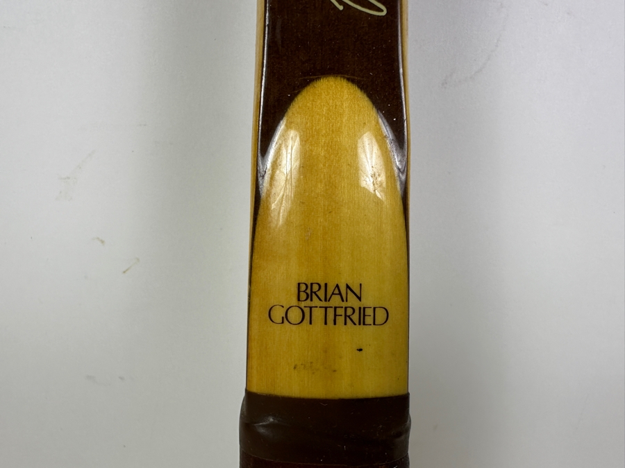 Vintage Brian Gottfried Wooden Snauwaert Tennis Racket [Photo 2]