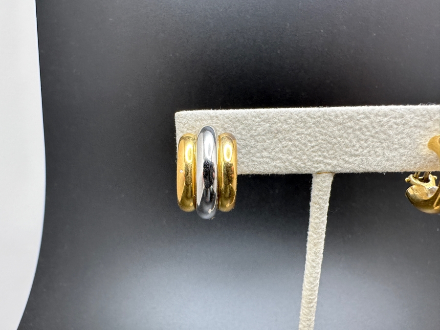 18K Gold Earrings 10.2g Gold Melt Value $660 [Photo 3]