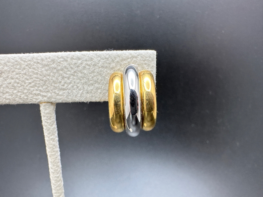 18K Gold Earrings 10.2g Gold Melt Value $660 [Photo 4]