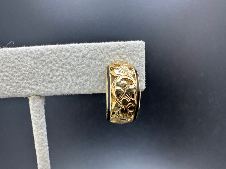 14K Gold Earrings 6.2g Gold Melt Value $312 [Photo 3]