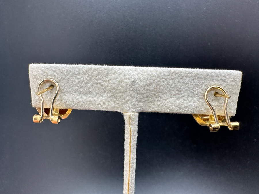 14K Gold Earrings 5.4g Gold Melt Value $272 [Photo 7]