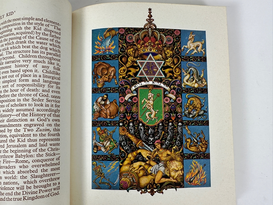 The Haggadah Hardcover Book Executed By Arthur Szyk And Cecil Roth [Photo 8]