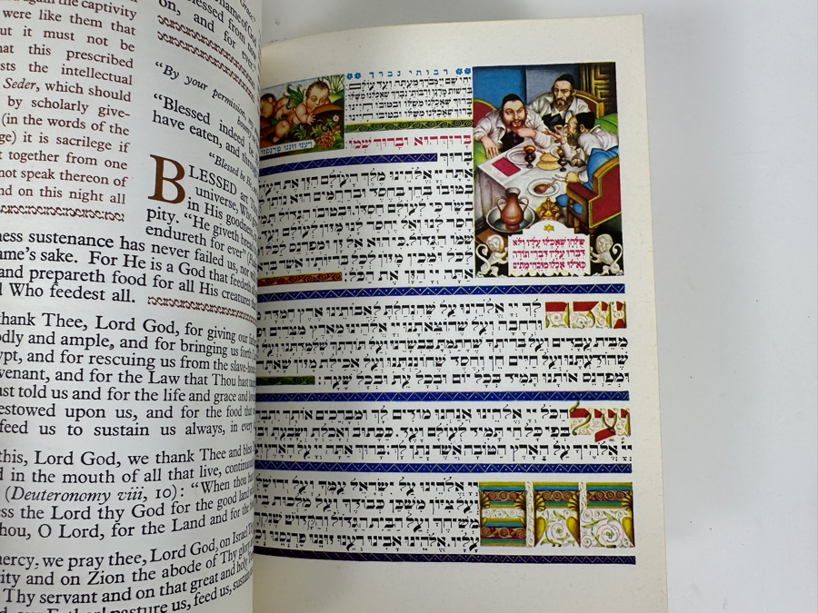 The Haggadah Hardcover Book Executed By Arthur Szyk And Cecil Roth [Photo 10]
