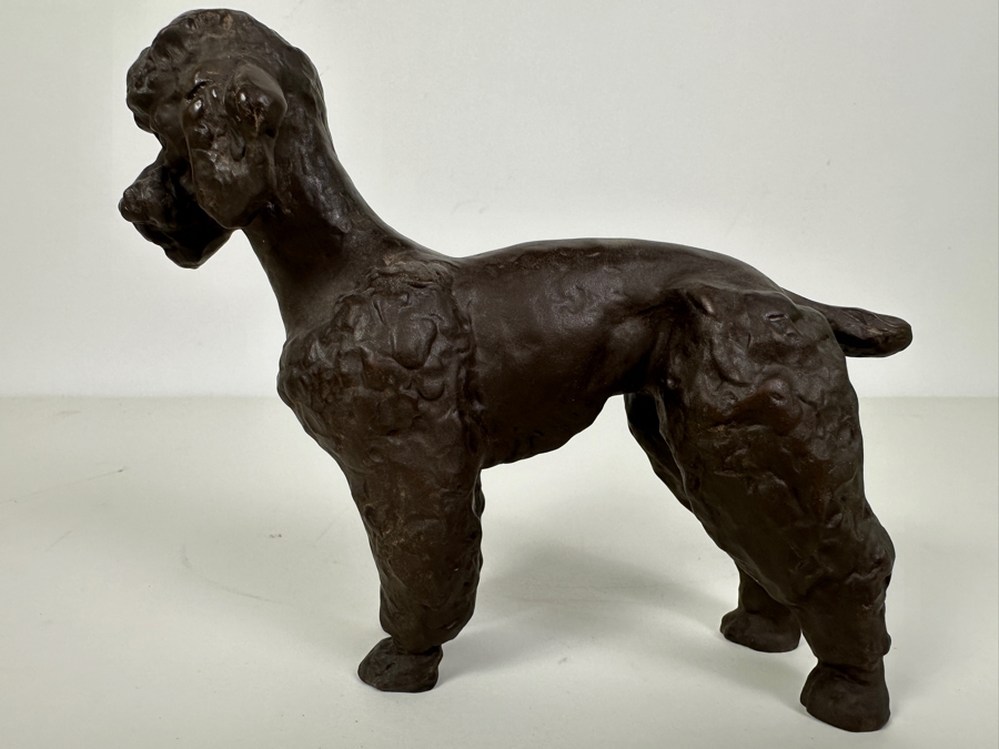 Meissen (Germany) Stoneware Poodle Figurine 6.5W X 5.5H Estimate $320 [Photo 6]