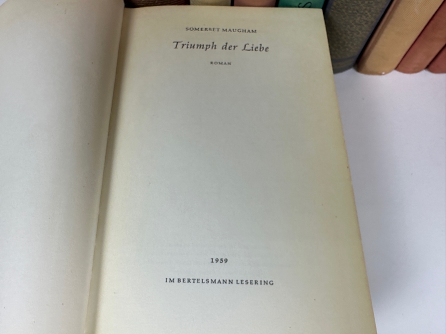 Collection Of Mid-Century German Hardcover Books [Photo 11]