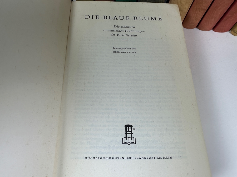 Collection Of Mid-Century German Hardcover Books [Photo 14]