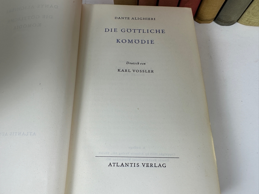 Collection Of Mid-Century German Hardcover Books [Photo 16]