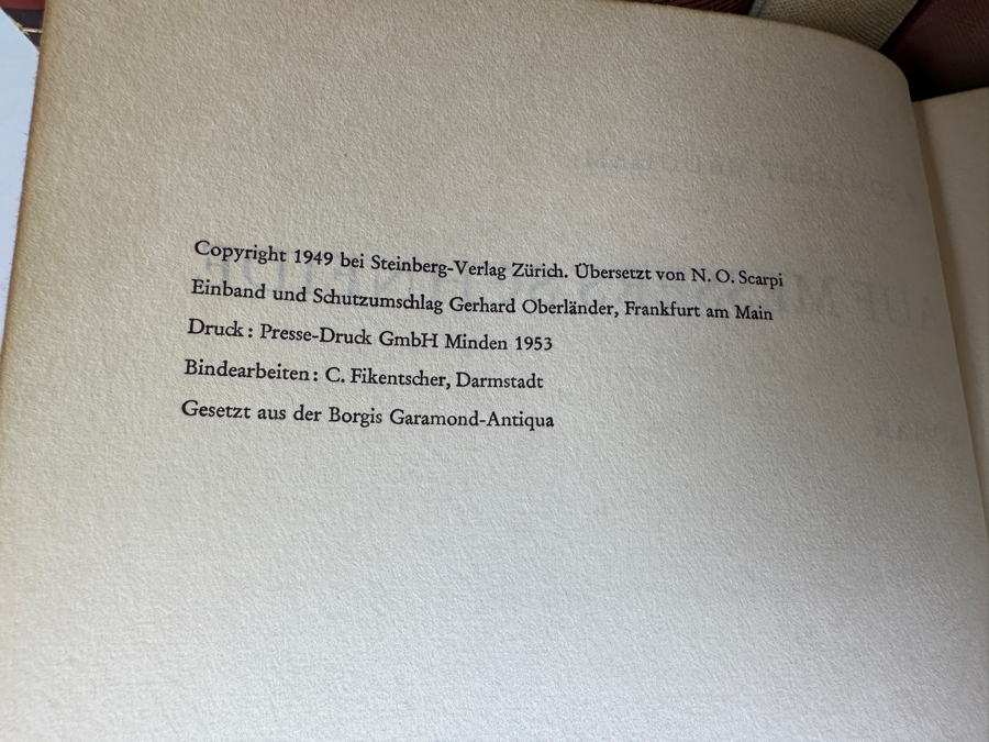 Collection Of Mid-Century German Hardcover Books [Photo 10]