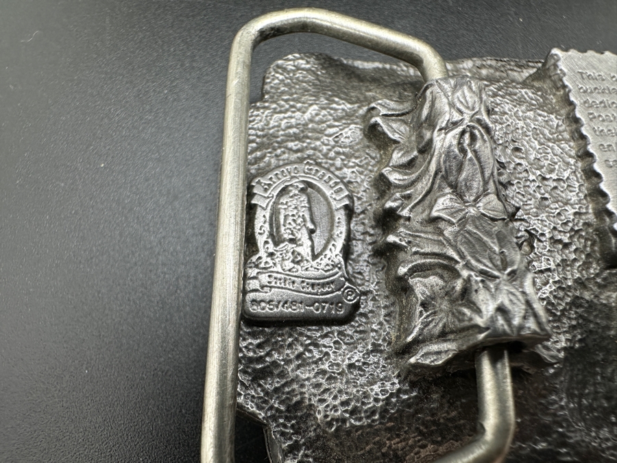 Limited Edition U.S. Postal Workers 1988 Commemorative Belt Buckle By The Arroyo Grande Buckle Co [Photo 6]