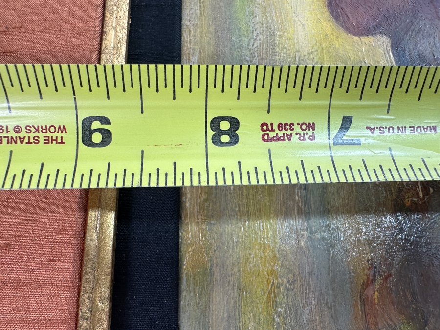 Original Oil Painting Of Jewish Rabbi 8.5 X 11 Framed [Photo 6]