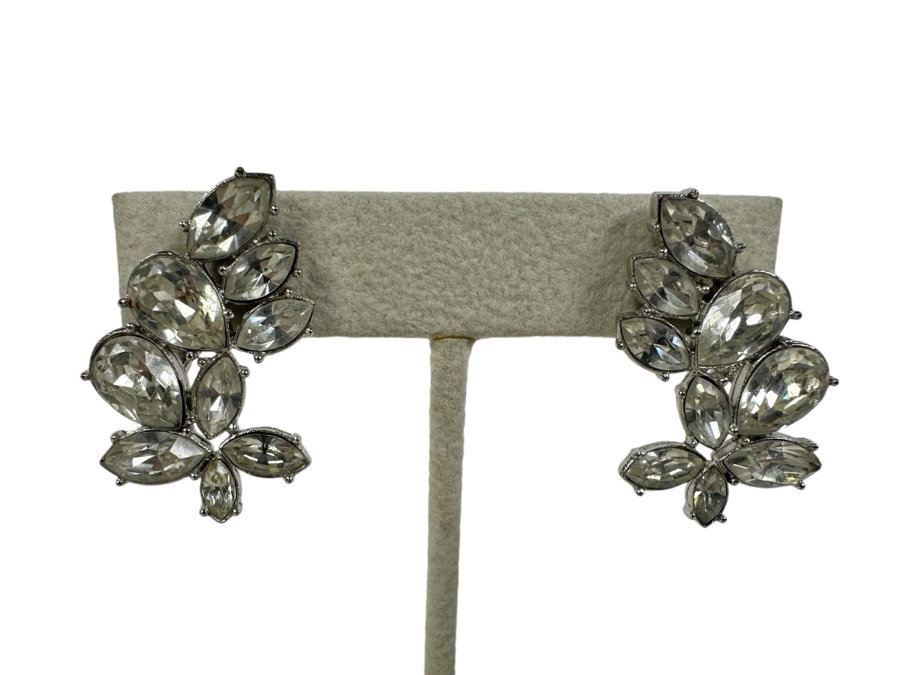 Vintage Signed Givenchy New York Paris Clip-on Earrings [Photo 1]