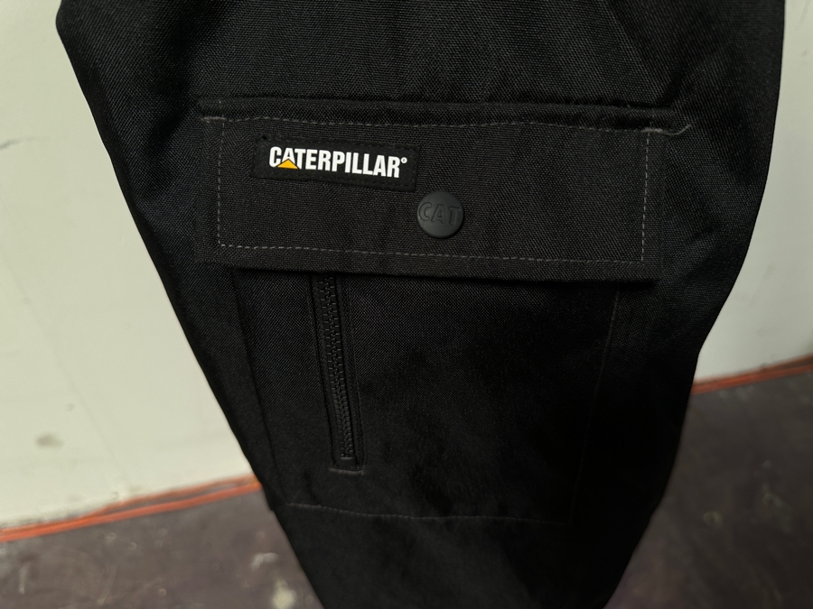 Men's CAT Work Wear Hooded Jacket Size M [Photo 5]