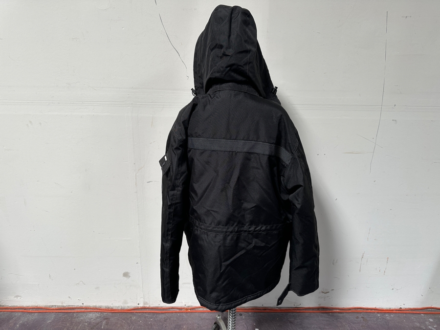 Men's CAT Work Wear Hooded Jacket Size M [Photo 6]