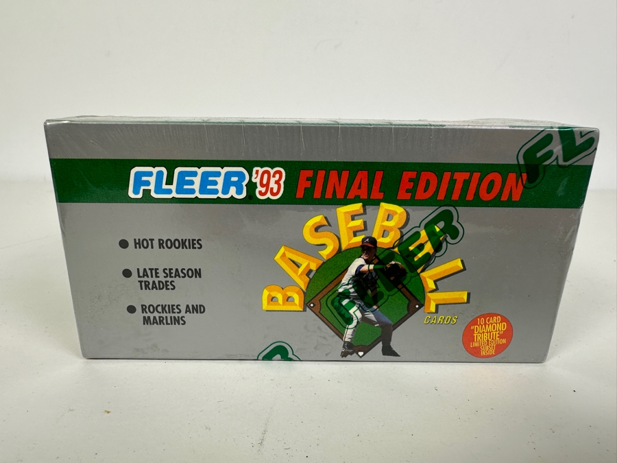 Vintage 1993 Factory Sealed Fleer Final Edition MLB Baseball Trading Cards 310 Cards [Photo 4]