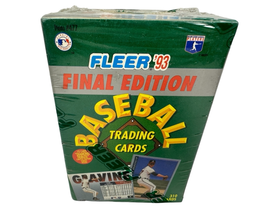 Vintage 1993 Factory Sealed Fleer Final Edition MLB Baseball Trading Cards 310 Cards [Photo 1]