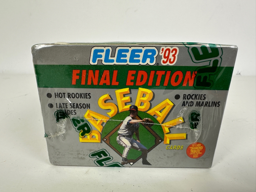 Vintage 1993 Factory Sealed Fleer Final Edition MLB Baseball Trading Cards 310 Cards [Photo 3]