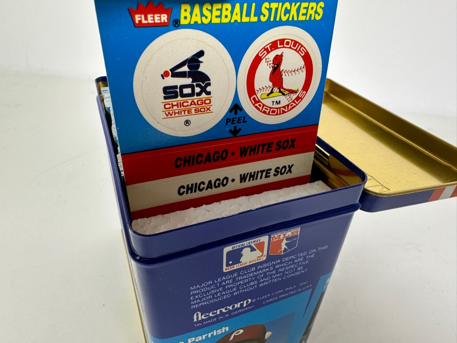 Vintage 1987 Fleer Baseball Cards Mint MLB Cards Tin Box Set [Photo 3]