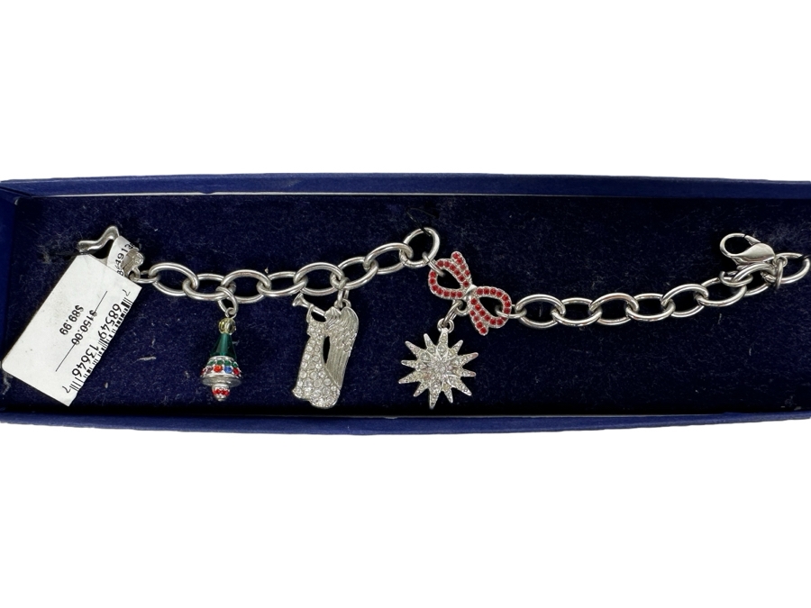 Christmas Themed Charm Bracelet Retails $150